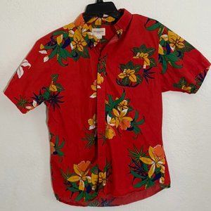 Obey Propaganda Hawaiian Button Up Shirt